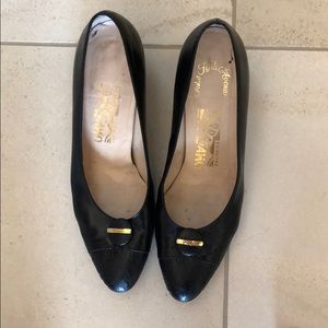 Vintage Ferragamo Kitten Heels